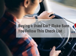Buying a Used Car? Make Sure You Follow This Check List.