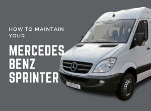 How To Maintain Your Mercedes-Benz Sprinter