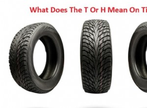 What Does The T Or H Mean On Tires?