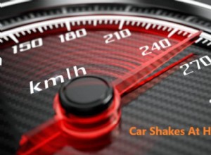 Car Shakes At High Speed: Causes and Fixes