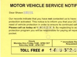Motor Vehicle Service Notification: Is It A Scam or Not?