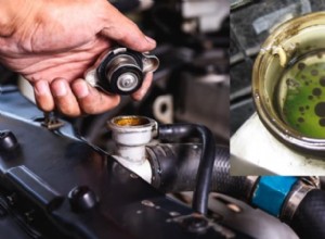 What causes Oil in Coolant Reservoir?