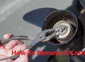 How To Install and Remove Cotter Pin [Types of Cotter pin]