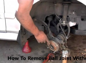 How To Remove Ball Joint Without Tool