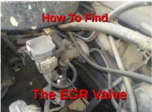 EGR Valve Location