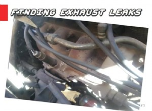 Exhaust Leak Diagnosis
