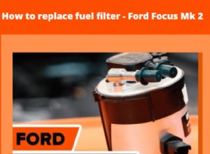 How to Replace the Fuel Filter on the Ford Focus Mk 2