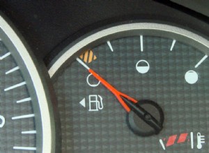 What Is The Arrow Symbol On The Fuel Indicator For?