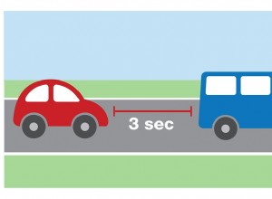 Safe Following Distance to Another Car: The 3 Second Rule