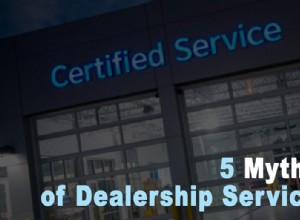 5 Myths of Dealership Service