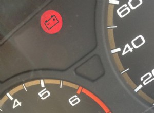 The battery warning light does not light up when the battery is broken