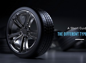 A Short Guide to the Different Types of Tires