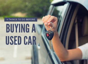 4 Things to Do Before Buying a Used Car