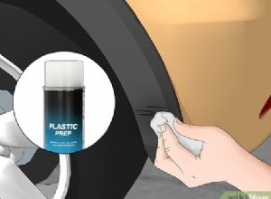 How to Fill Plastic Scratches