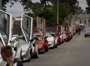 Check out This Lamborghini Countach Supercar Rally