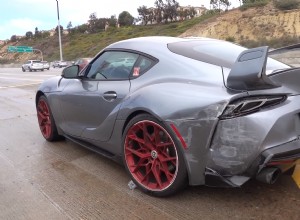 When Crashing a 2020 Toyota GR Supra Has a Happy Ending