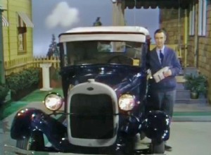 Mister Rogers and His 1928 Ford Model A Sport Coupe: Such a Good Feeling When Driving the Classic Car