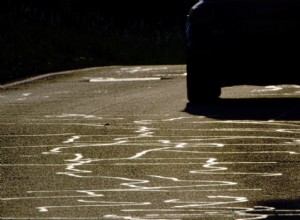 What Are the Weird Snake-Like Black Tar Lines on Roads?