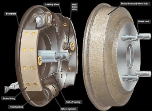 Renewing drum-brake shoes