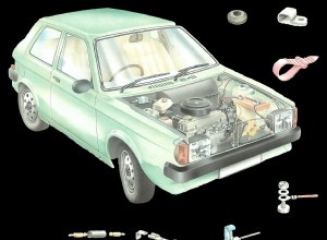 Working on the wiring system