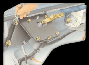 Fixing a windscreen wiper motor