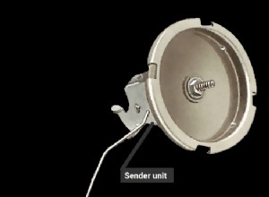 Checking and replacing a fuel sender unit