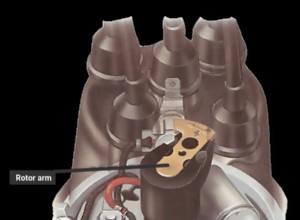 Fitting and adjusting contact-breaker points