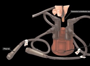 Fitting new high-tension leads