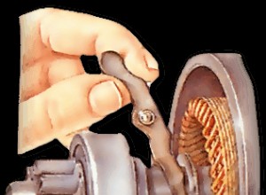 Stripping the starter motor