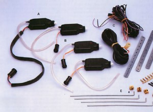 Installing central locking