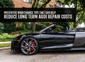Preventive Maintenance: Key to Lower Audi Repair Bills