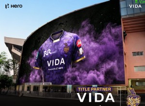 VIDA Partners with Kolkata Knight Riders as Title Sponsor, Energizing a New Generation