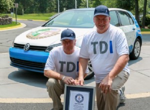 Volkswagen Gold Achieves Record U.S. Diesel Fuel Economy